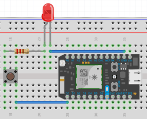 Button LED Schematic
