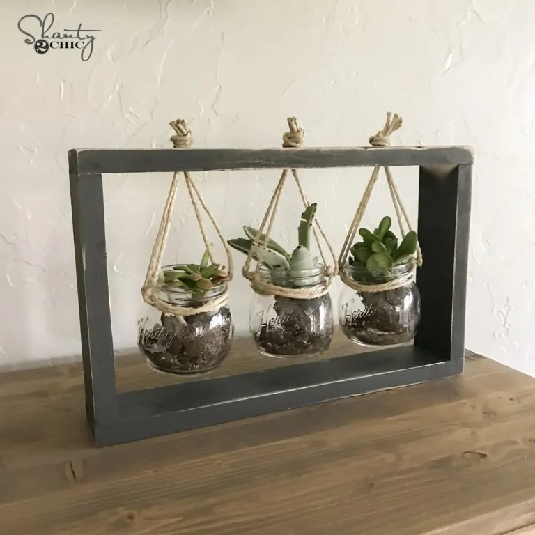 DIY Succulent Frame