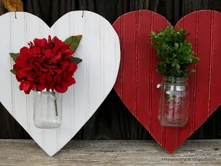 Heart Vase Wreath
