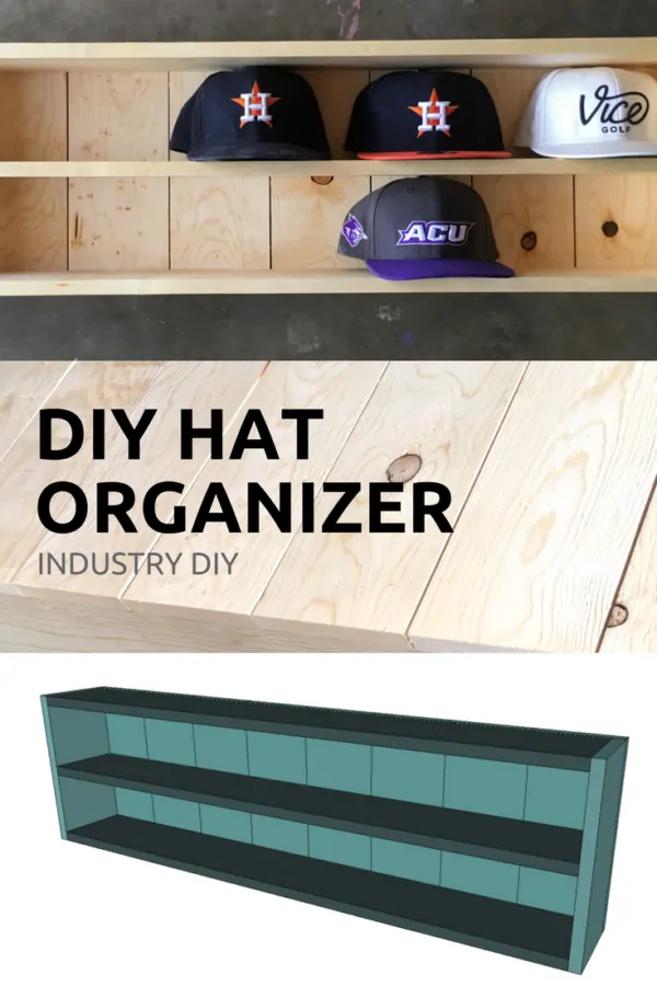 DIY Hat Organizer