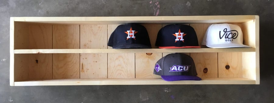 Diy hat online storage