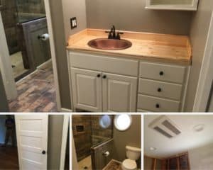 Bathroom Remodel Feature
