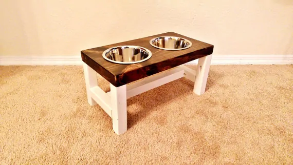 Pet Bowl Stand on Etsy