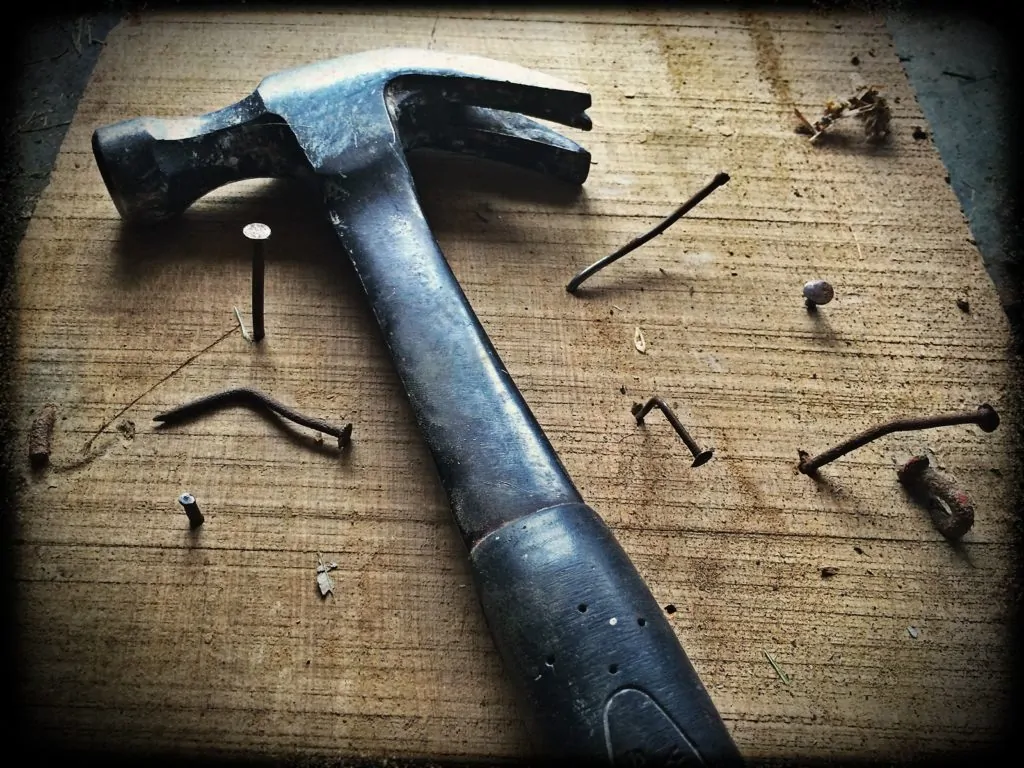 Nails in Wood