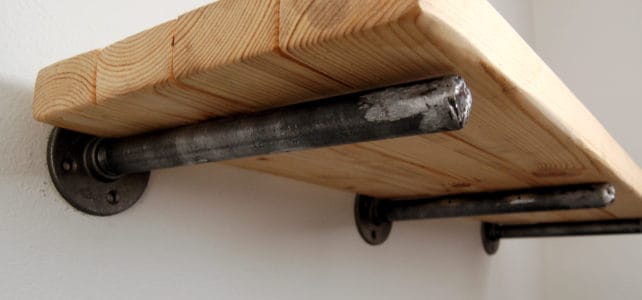 How to Make an Industrial Shelf Bracket How to Make an Industrial Shelf Bracket