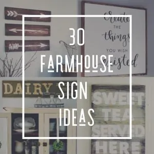 DIY Farmhouse Sign Ideas