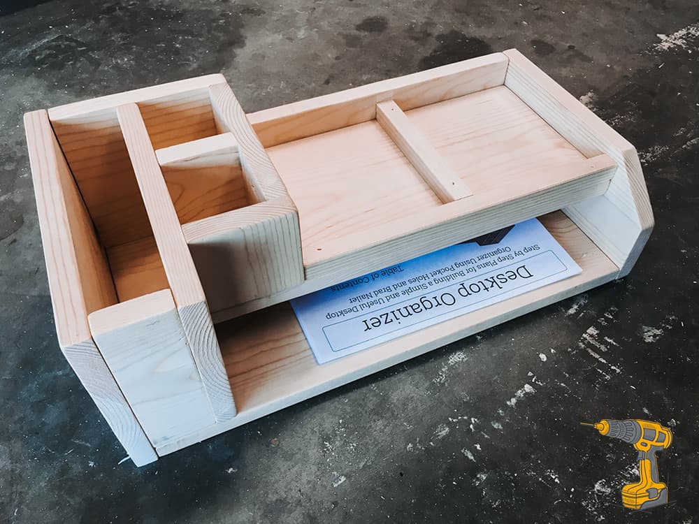 How to Make a Wood Desk Organizer