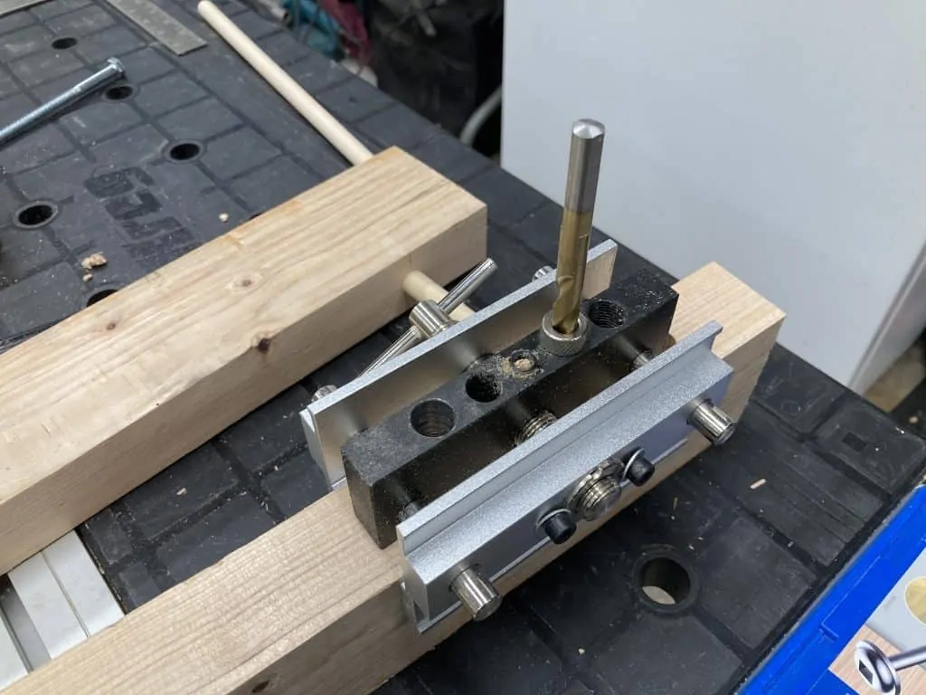 Using 5/16 for dowel jig