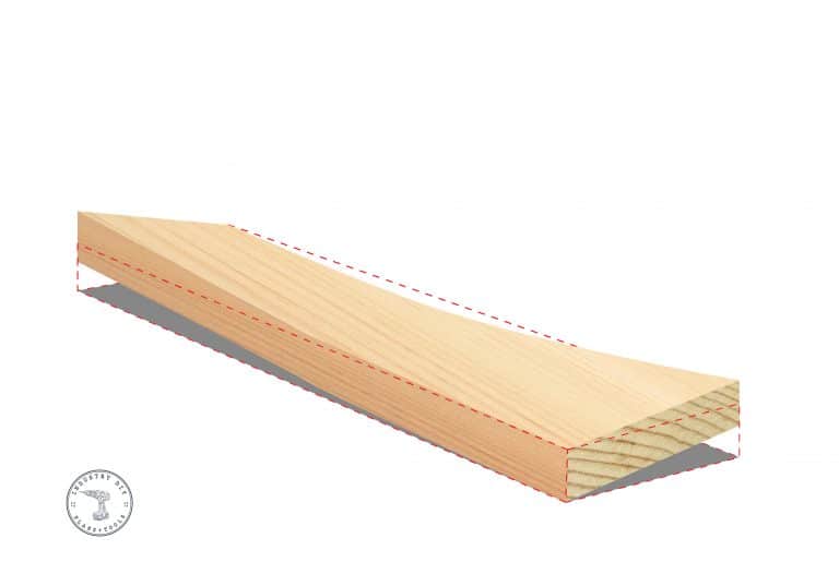 How To Straighten A Warped Wood 2x4 Board Industry DIY