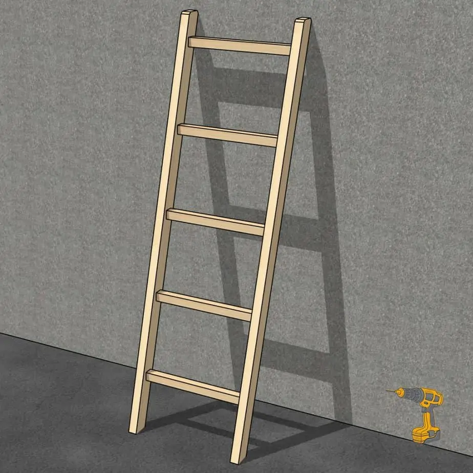 Featured Image for DIY Blanket Ladder