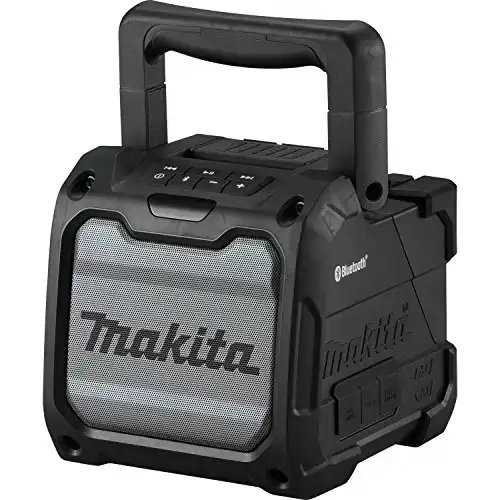 Makita XRM08B 18V LXT / 12V max CXT Lithium-Ion Cordless Bluetooth Job Site Speaker, Tool Only